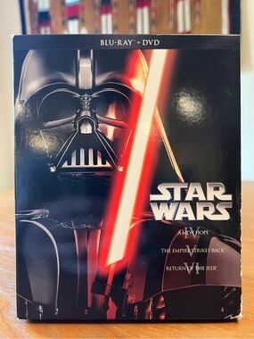 📀 Star Wars Original Trilogy Blu-ray + DVD 6 Disc Set Complete Episodes IV V VI